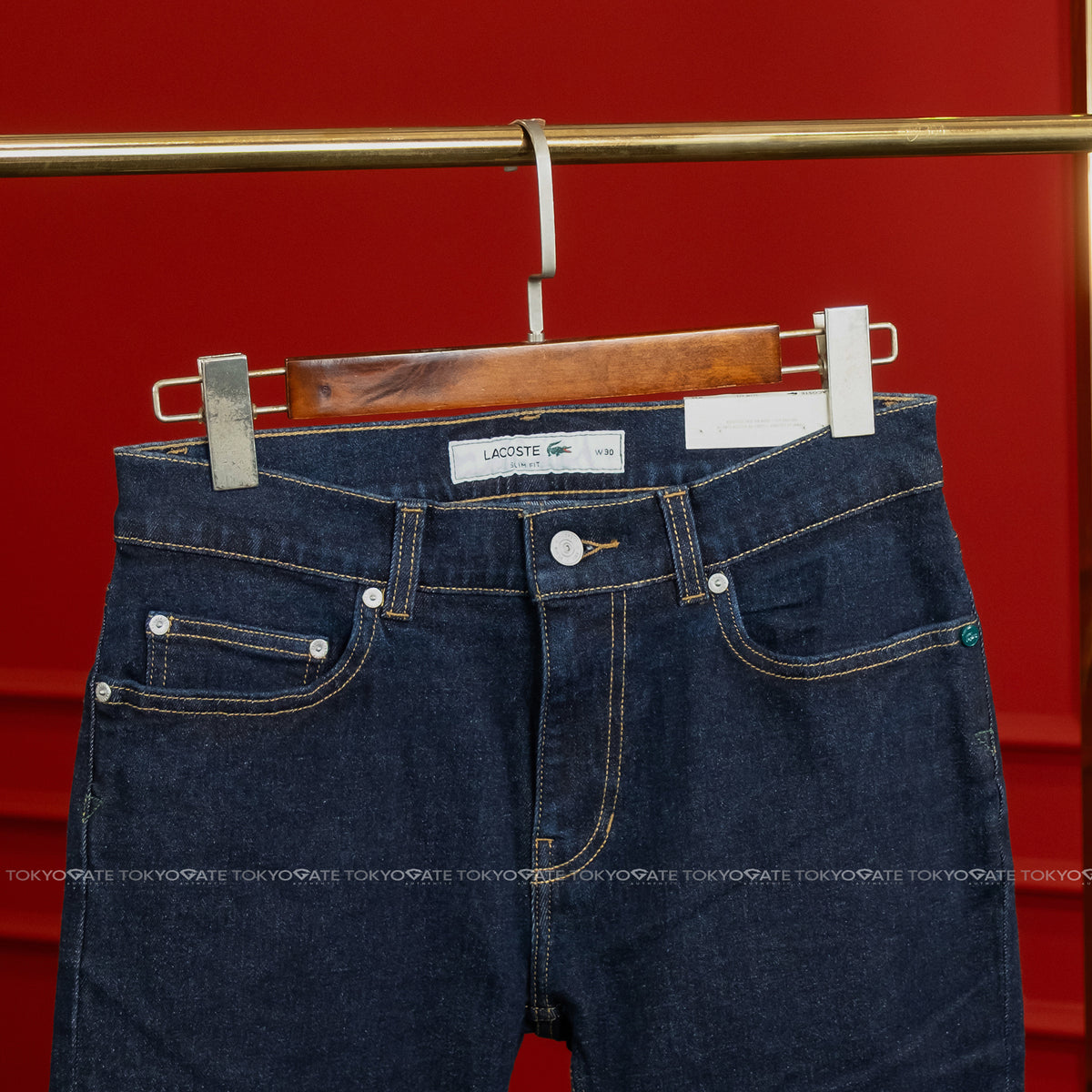 Quần jeans Lacoste HH8949 ML4 5-Pocket Slim Fit Indigo Jeans