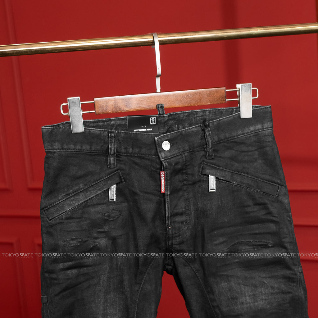 Quần jeans Dsquared2 S71LB1483 900 Tidy Biker