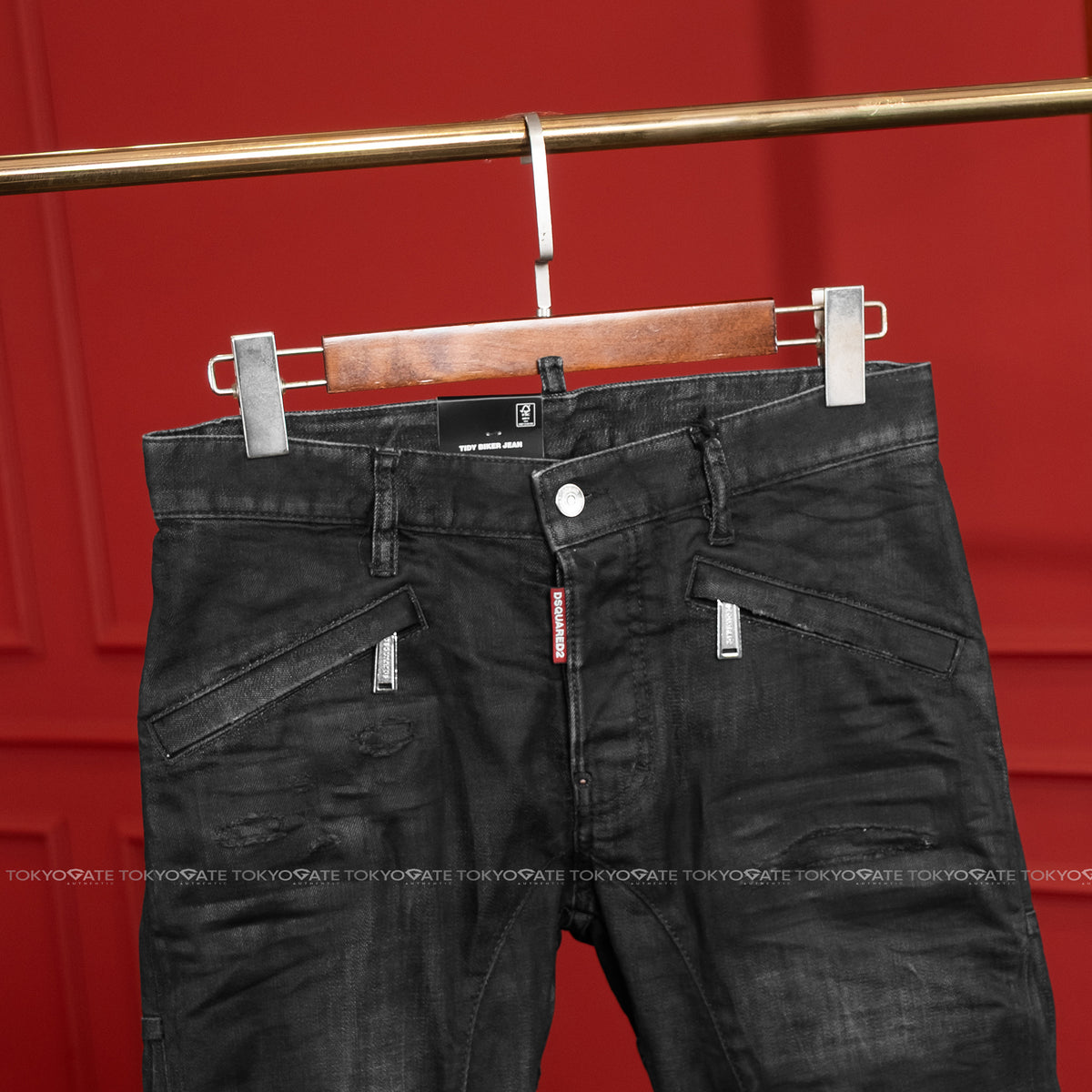 Quần jeans Dsquared2 S71LB1483 900 Tidy Biker