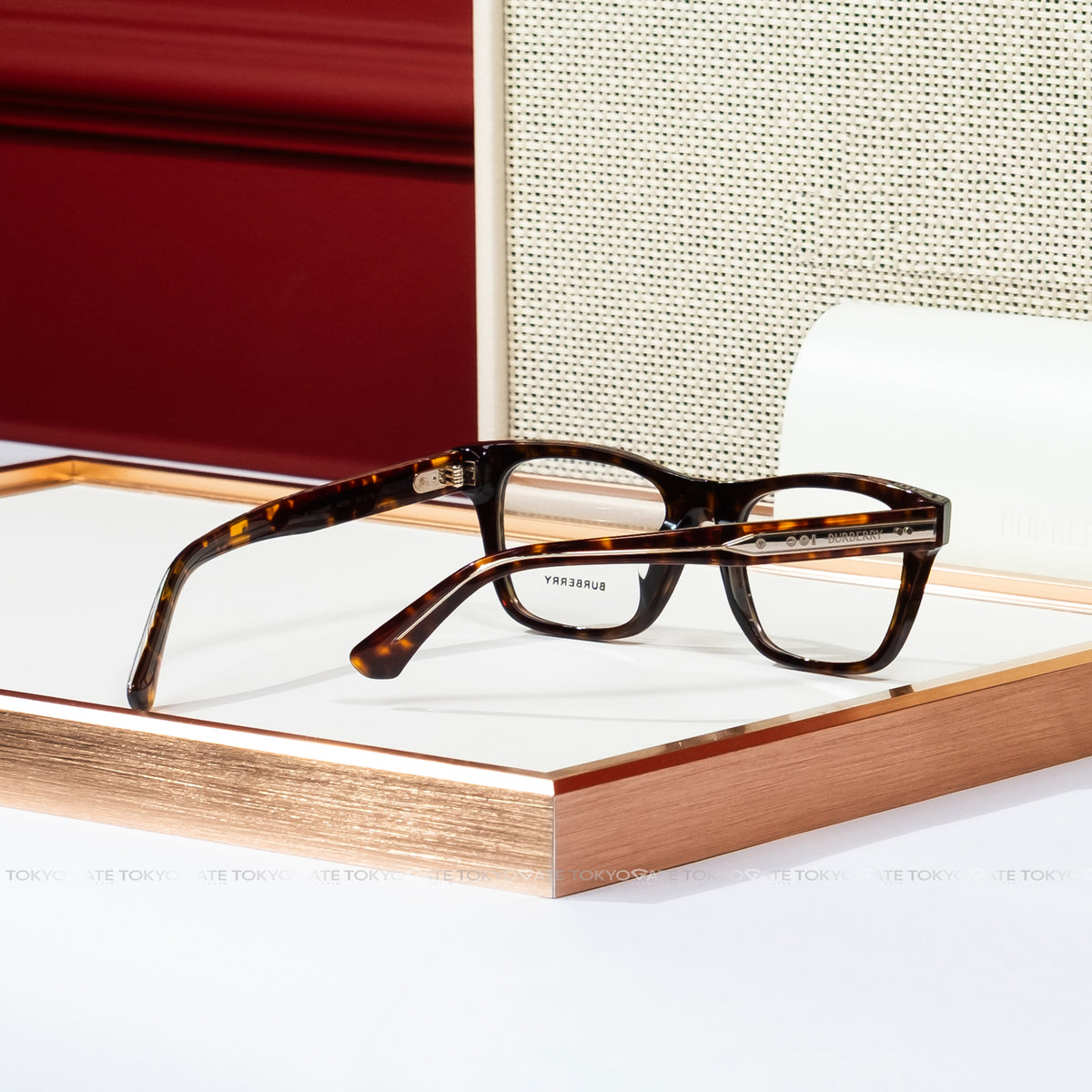 Kính Burberry Men's Brown Geometric 0BE2445F Eyeglasses