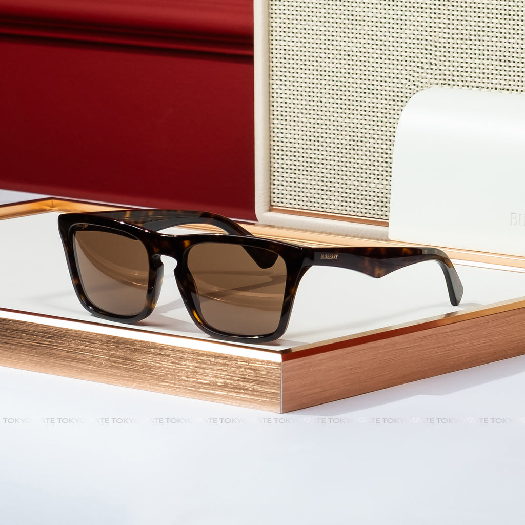 Kính Burberry Men's Dark Brown Square 0BE4434 Sunglasses