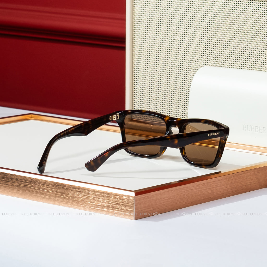 Kính Burberry Men's Dark Brown Square 0BE4434 Sunglasses