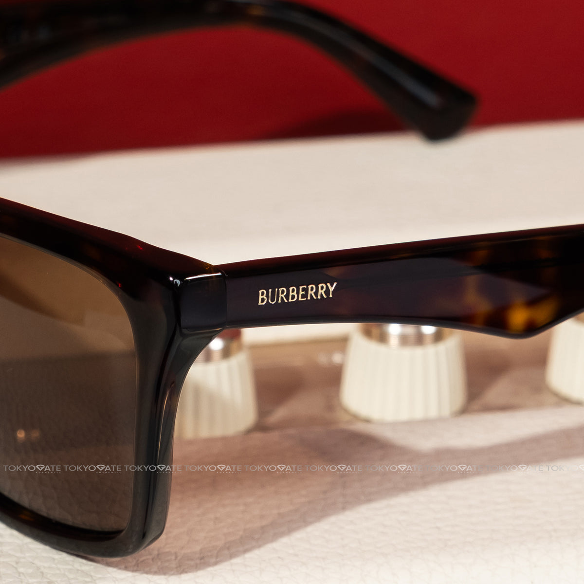 Kính Burberry Men's Dark Brown Square 0BE4434 Sunglasses