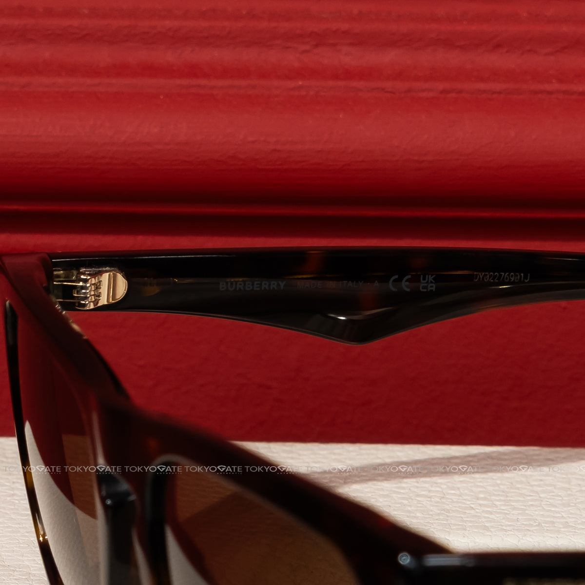 Kính Burberry Men's Dark Brown Square 0BE4434 Sunglasses