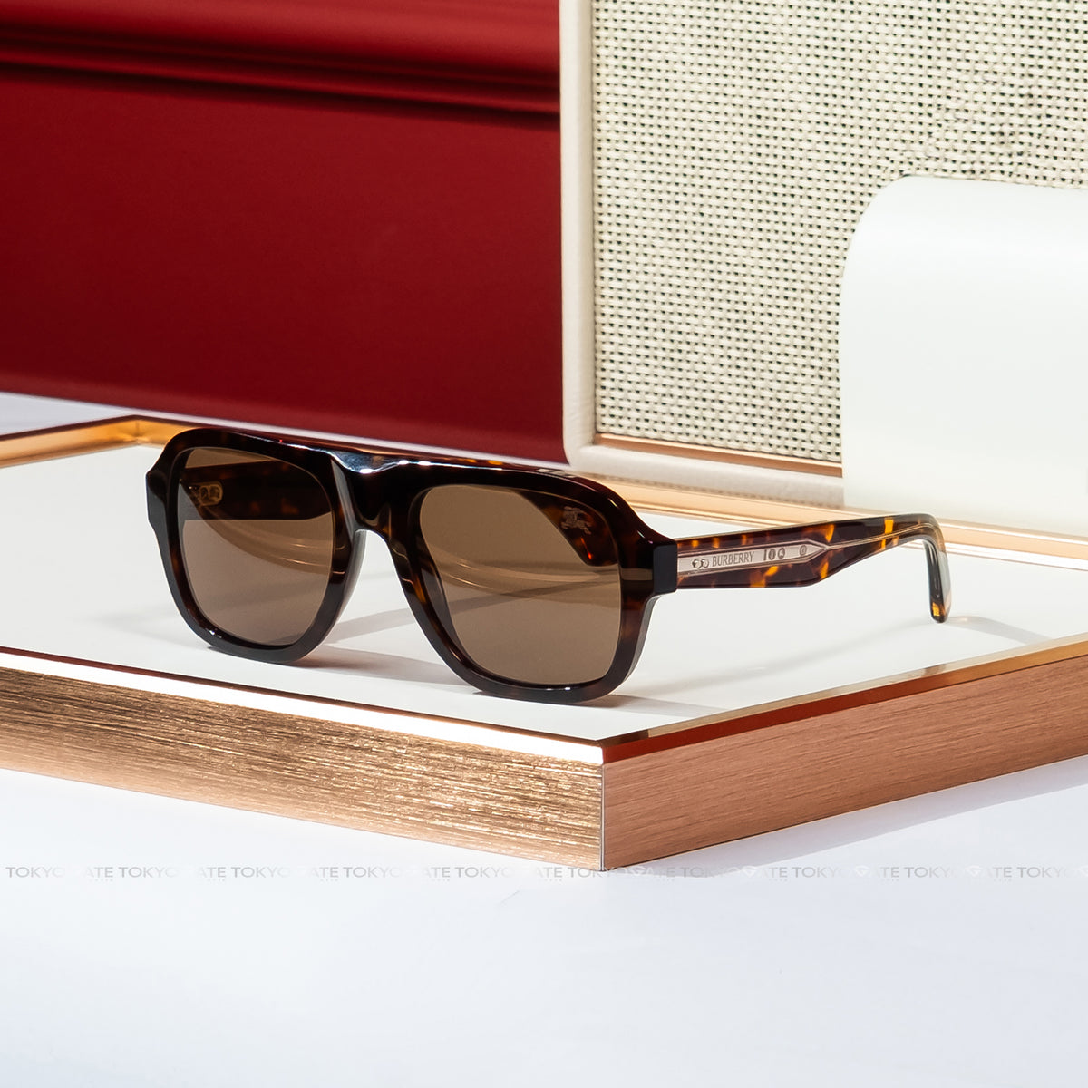 Kính Burberry 0BE4478 Dark Havana Dark Brown Men's Sunglasses