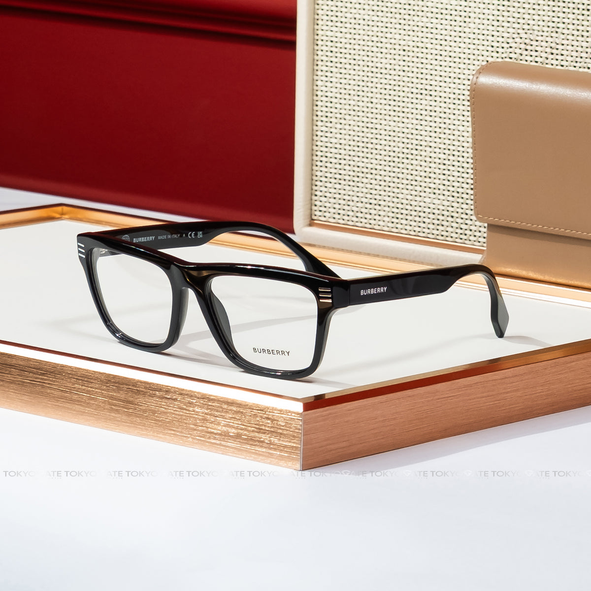 Kính Burberry 0BE2387 Black Square Eyeglasses