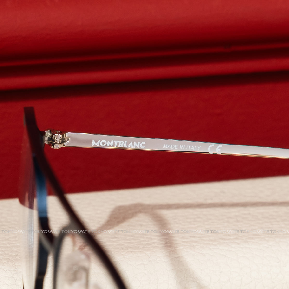 Kính Montblanc Titanium- Aluminium MB1950 002 Blue Silver Eyeglasses