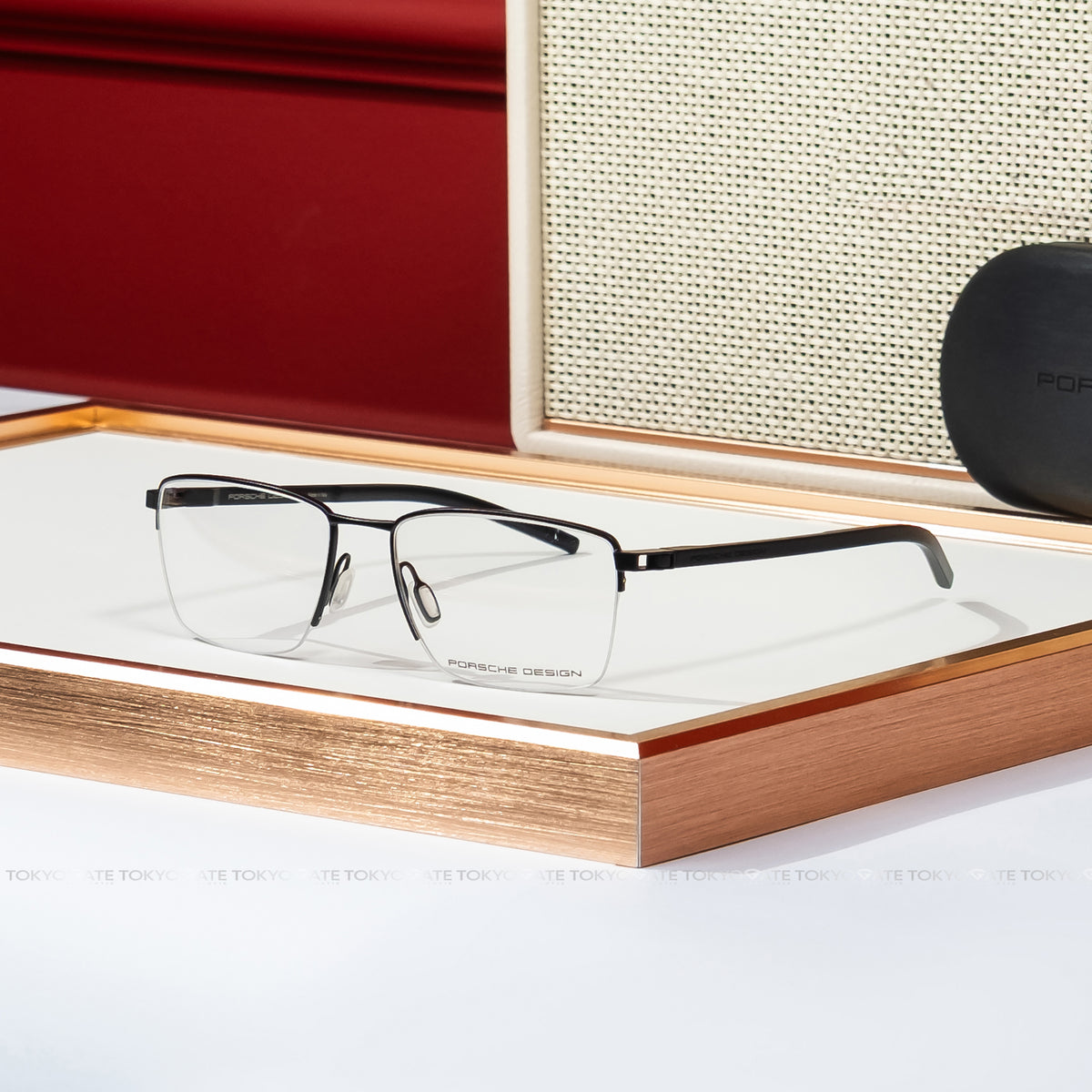 Kính Porsche Design P8757 Rectangular Black Eyeglasses