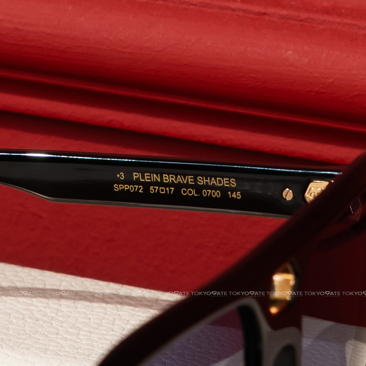 Kính Philipp Plein SPP072M Shiny Black Smoke Men's Sunglasses