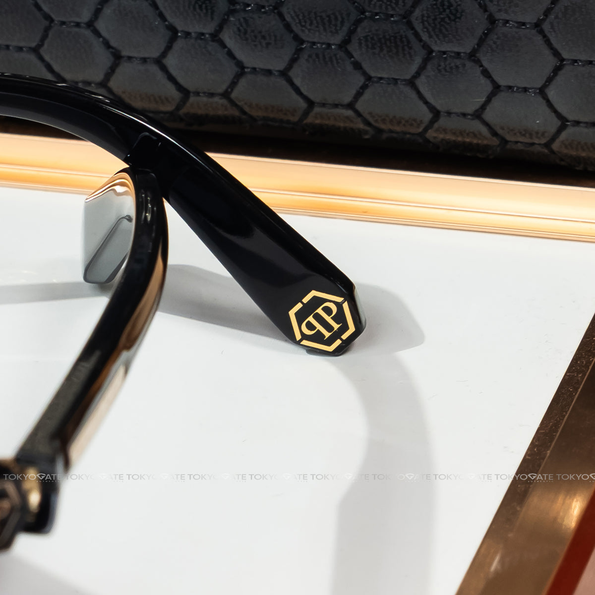 Kính Philipp Plein SPP072M Shiny Black Smoke Men's Sunglasses