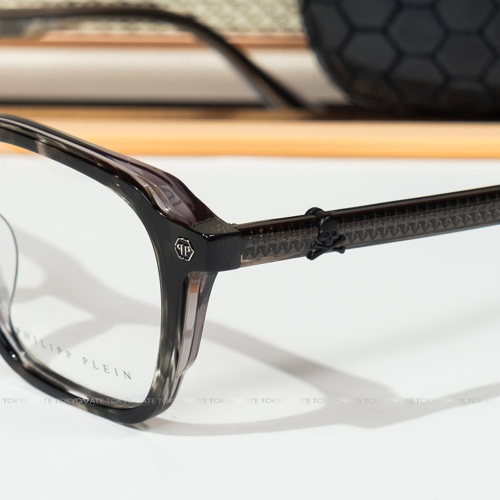 Kính Philipp Plein VPP059V Oahu Grey Smoke Men's Eyeglasses