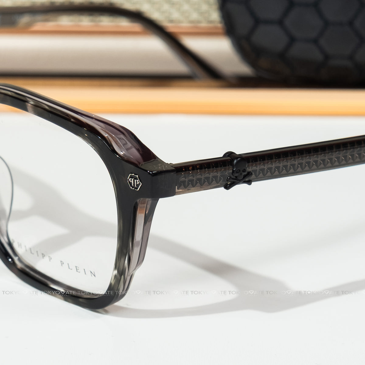 Kính Philipp Plein VPP059V Oahu Grey Smoke Men's Eyeglasses