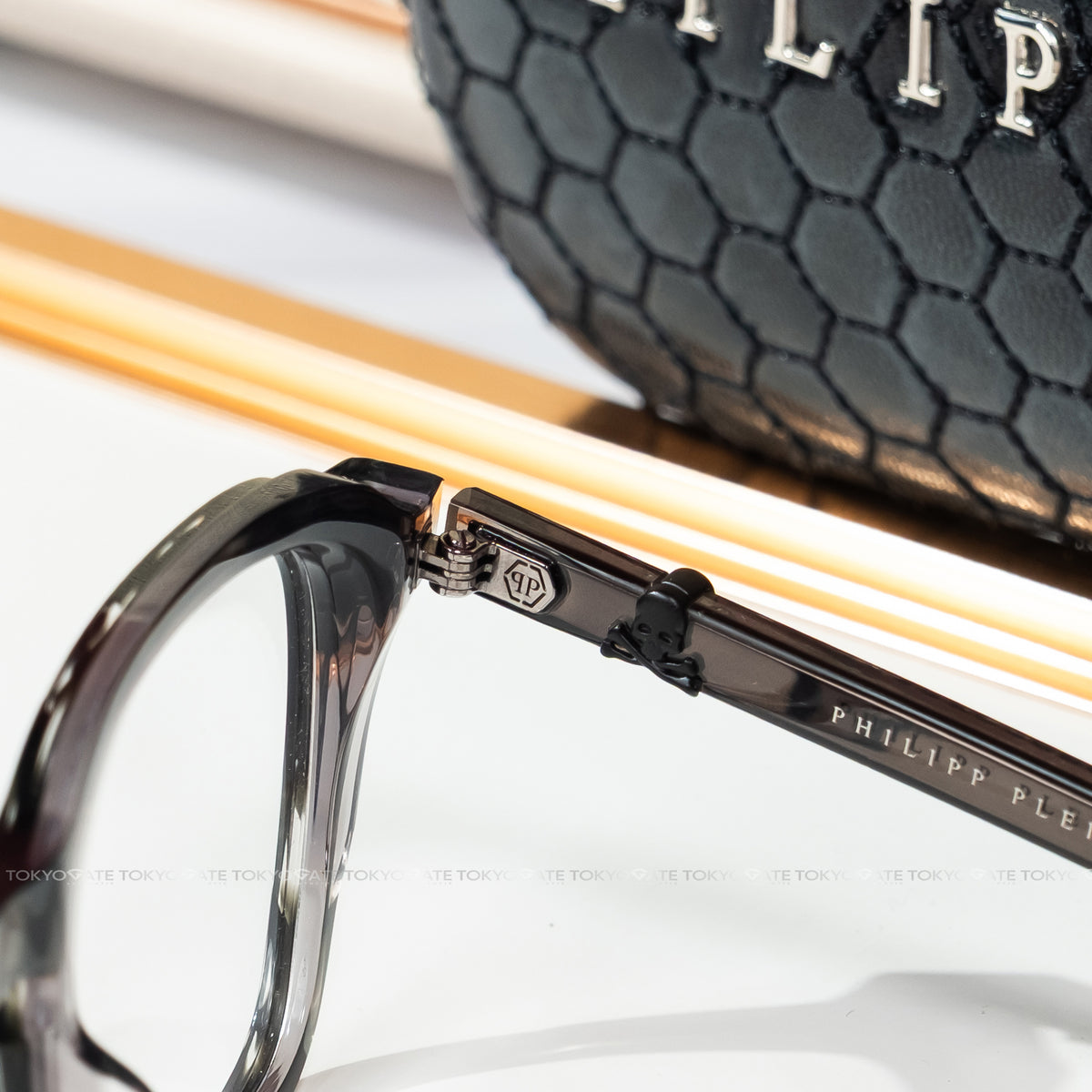 Kính Philipp Plein VPP059V Oahu Grey Smoke Men's Eyeglasses