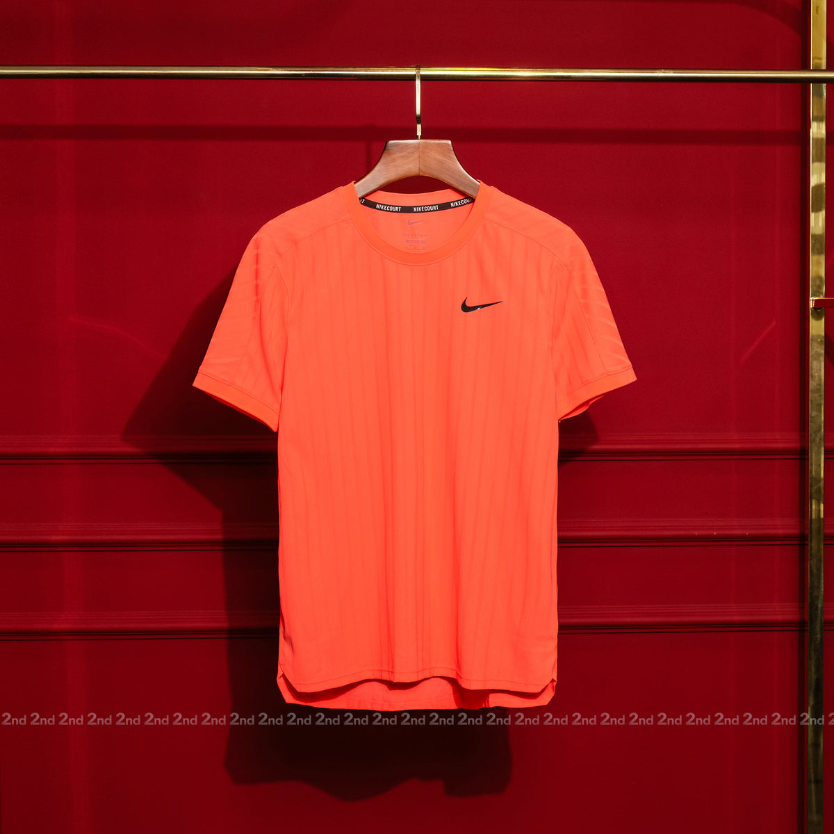 [2nd] Áo phông Nike Tennis Court Dri-Fit Orange Slim Fit