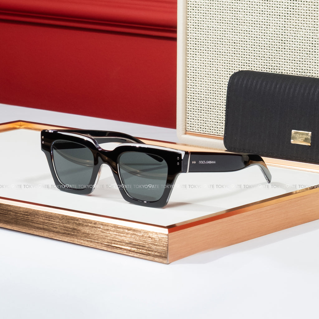 Kính D&G 0DG4413 675/R5 Transparent Fuchsia Dark Grey Sunglasses
