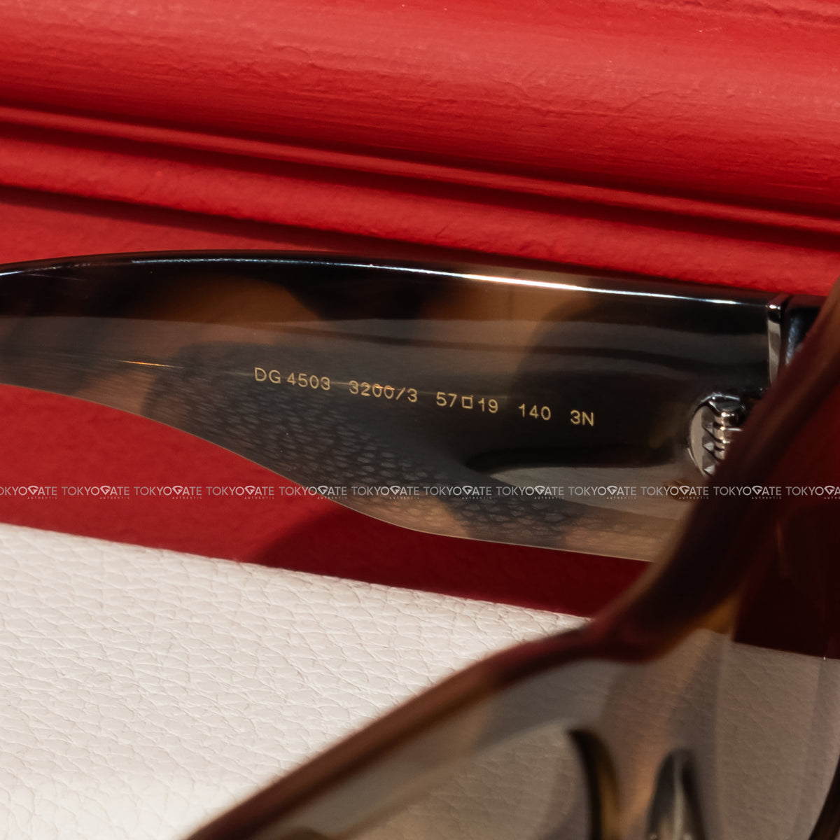 Kính D&G 0DG4503 32003 Transparent Dark Grey Sunglasses