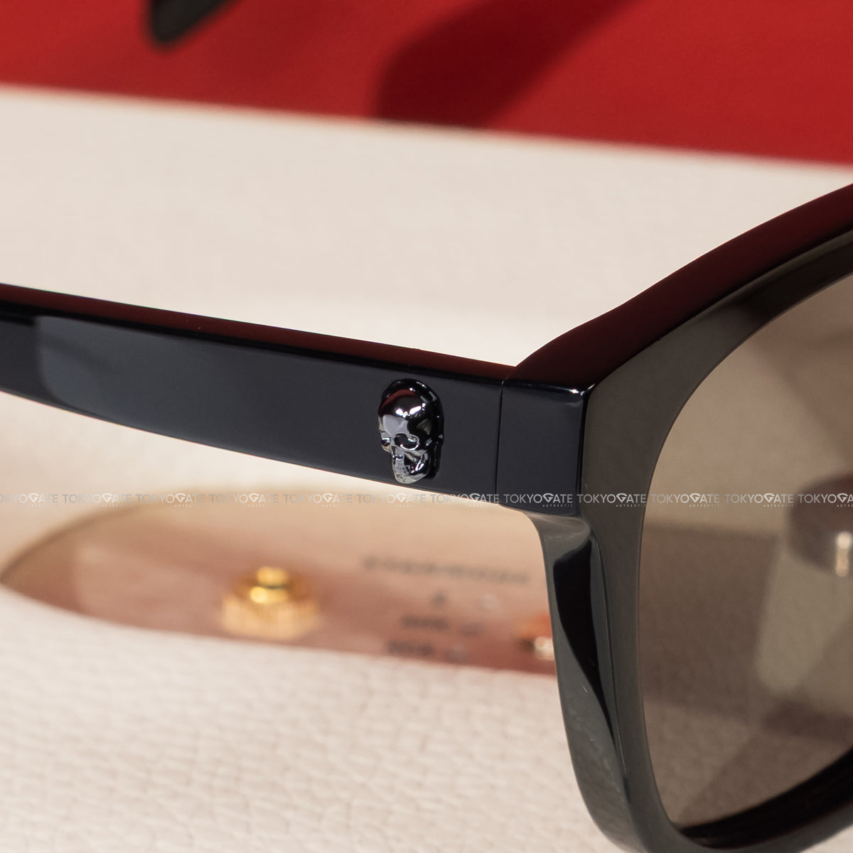 Kính Alexander McQueen AM0158SA 001 Black Grey Sunglasses