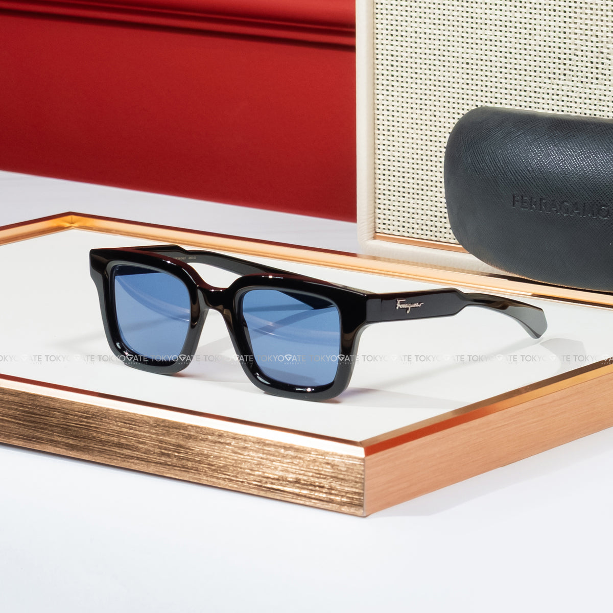 Kính Ferragamo SF1064SCP 001 Black Grey Sunglasses