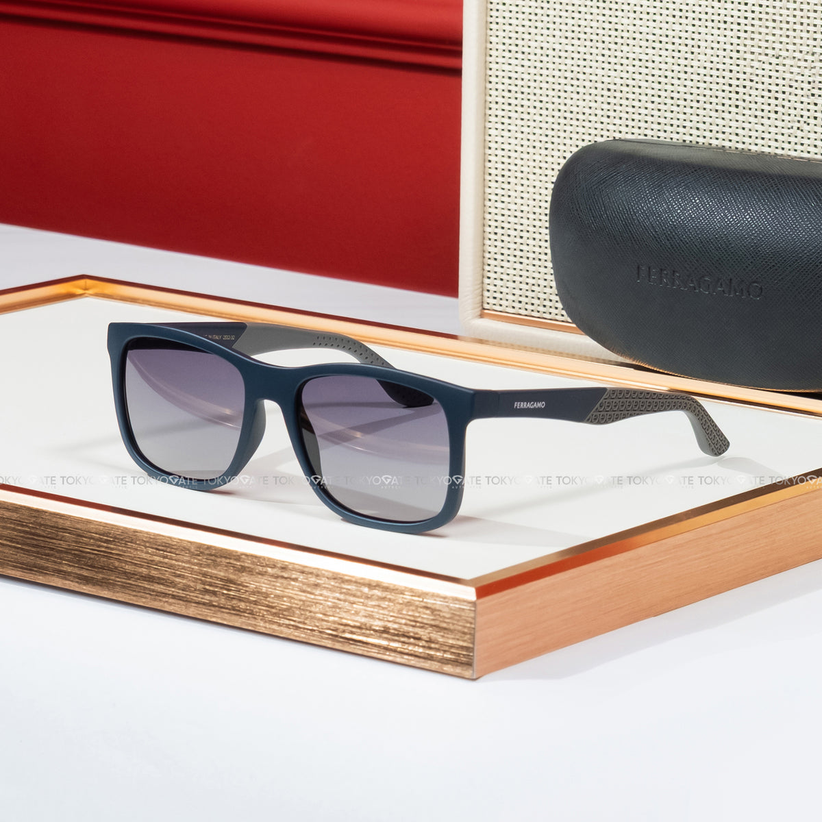 Kính Ferragamo SF1028SN 414 Blue Grey Sunglasses