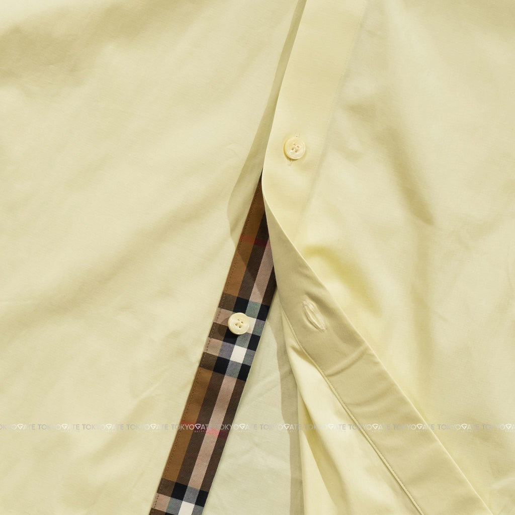 Áo sơ mi Burberry 8104368 Shefford Frosted Lemon Slim Fit