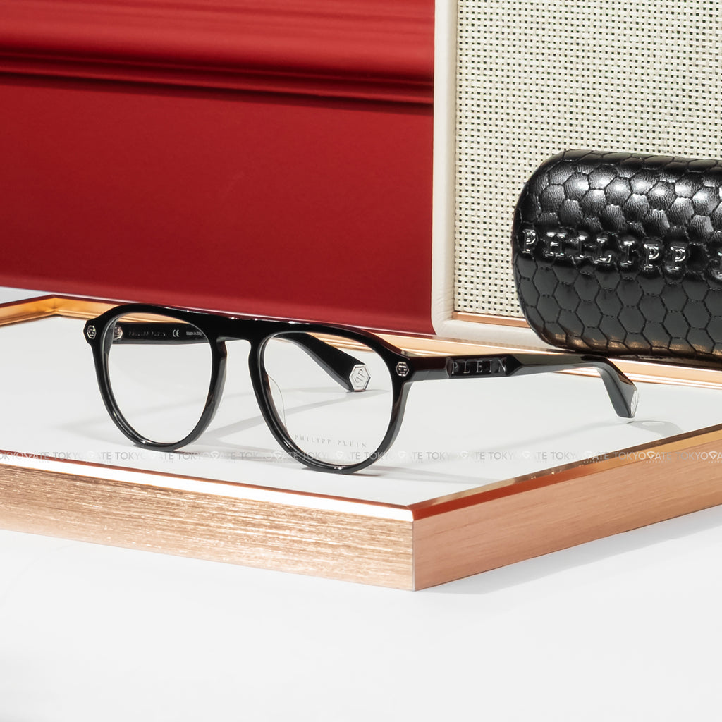 Kính Philipp Plein VPP016M 540700 Shiny Black Silver Eyeglasses