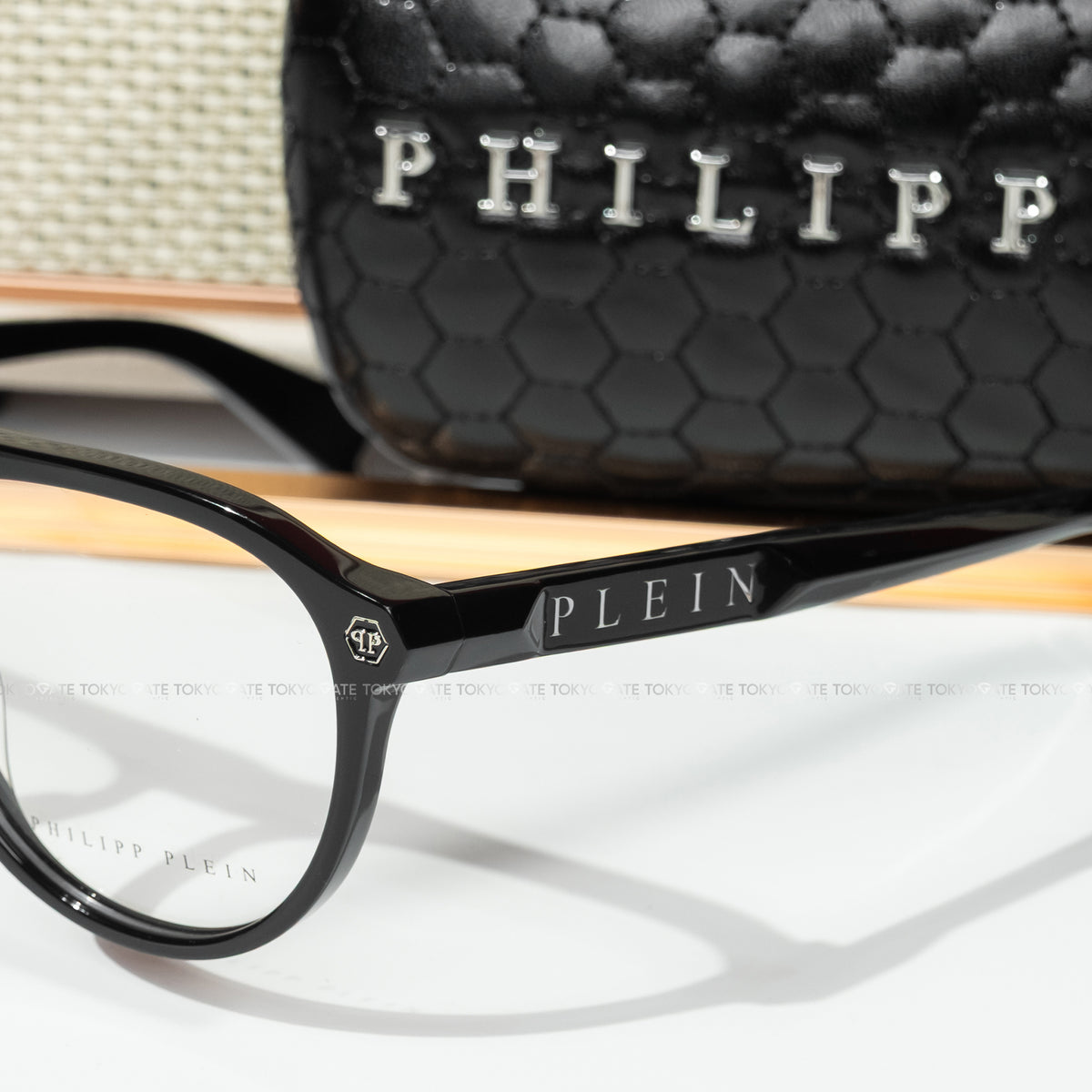 Kính Philipp Plein VPP016M 540700 Shiny Black Silver Eyeglasses