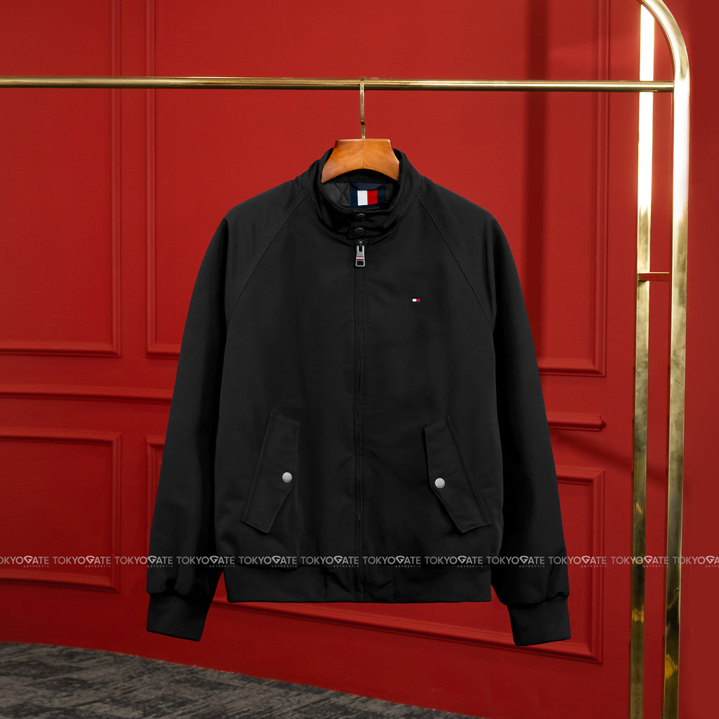 Áo khoác Tommy Hilfiger 155AP166 Highland Cloth Modern Bomber Jacket Black