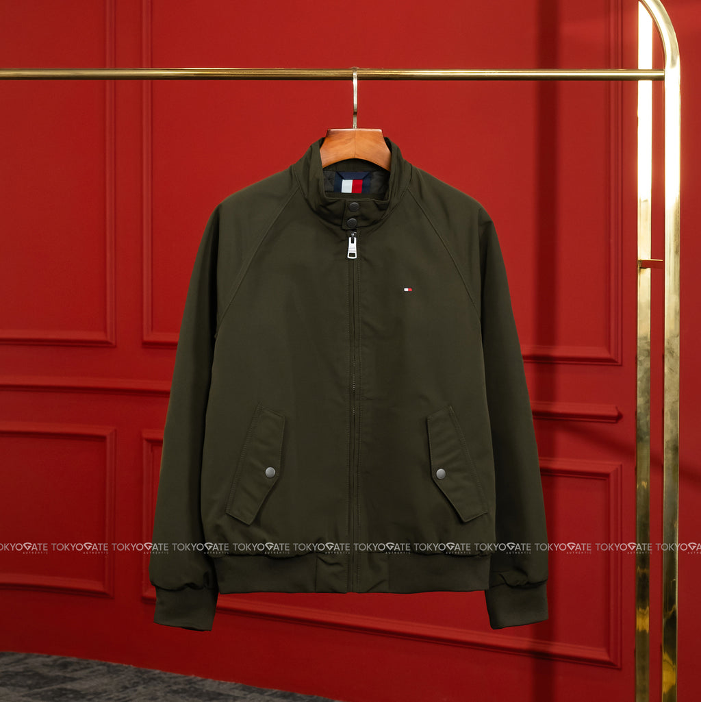Áo khoác Tommy Hilfiger 155AP166 Highland Cloth Modern Bomber Jacket Olive