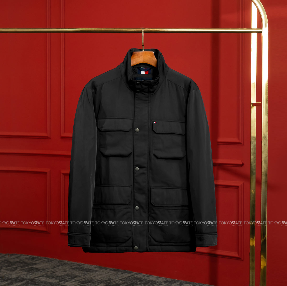 Áo khoác Tommy Hilfiger 155AP170 Black Puffer Jacket