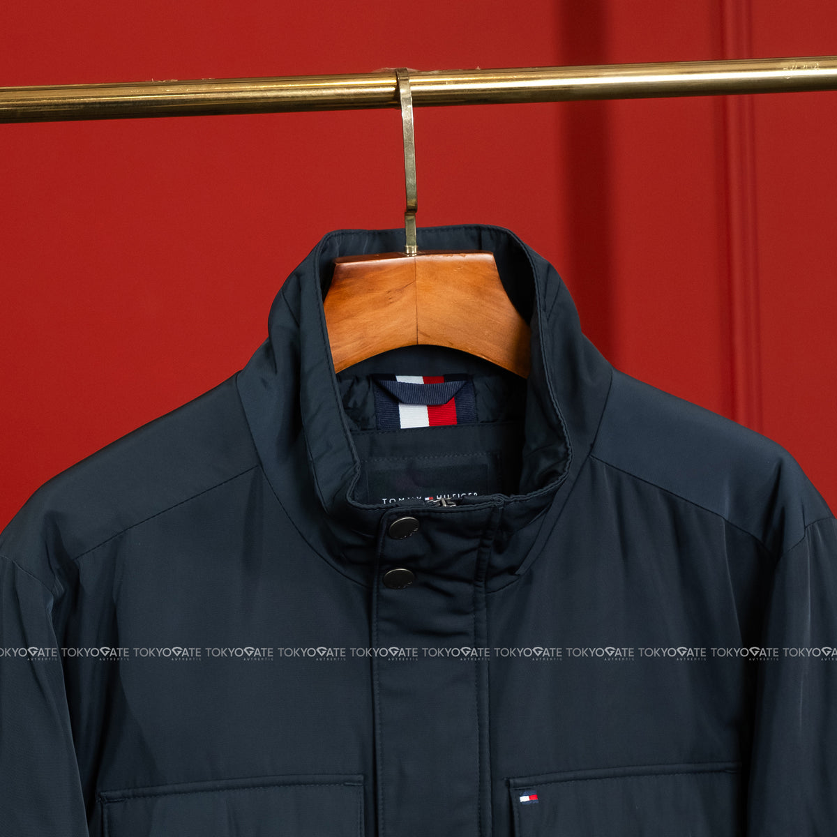 Áo khoác Tommy Hilfiger 155AP170 Navy Puffer Jacket