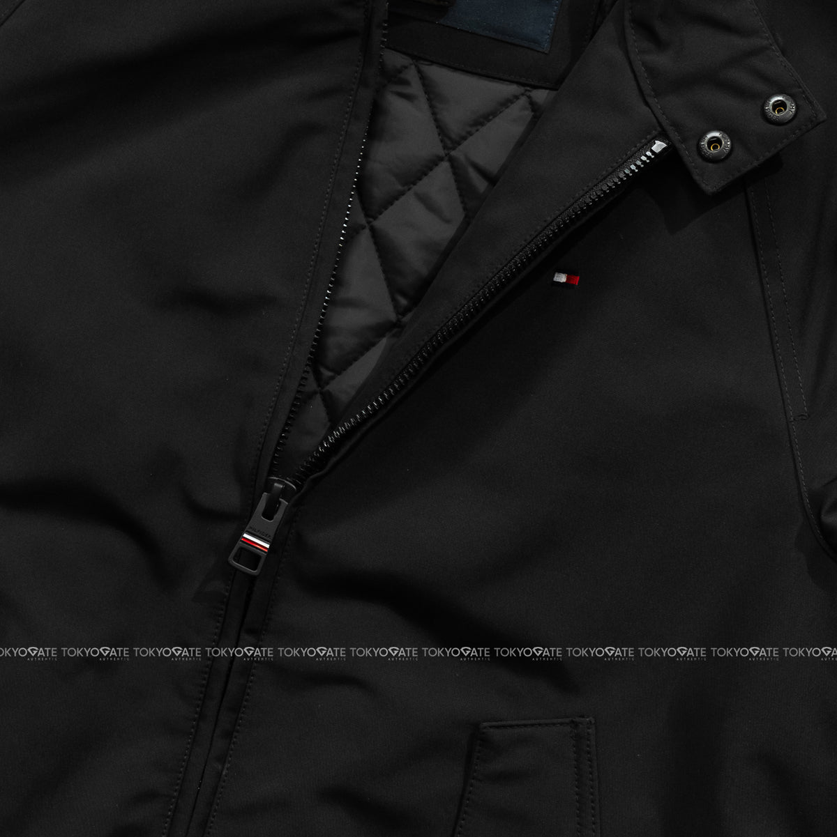 Áo khoác Tommy Hilfiger 155AP166 Highland Cloth Modern Bomber Jacket Black