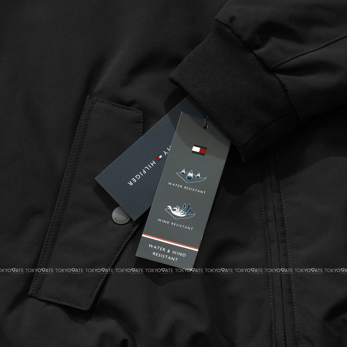 Áo khoác Tommy Hilfiger 155AP166 Highland Cloth Modern Bomber Jacket Black