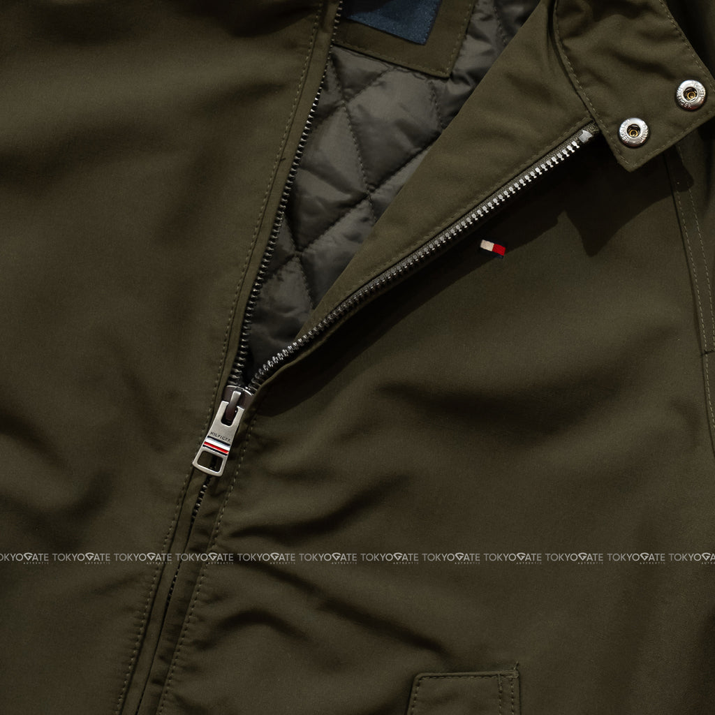 Áo khoác Tommy Hilfiger 155AP166 Highland Cloth Modern Bomber Jacket Olive