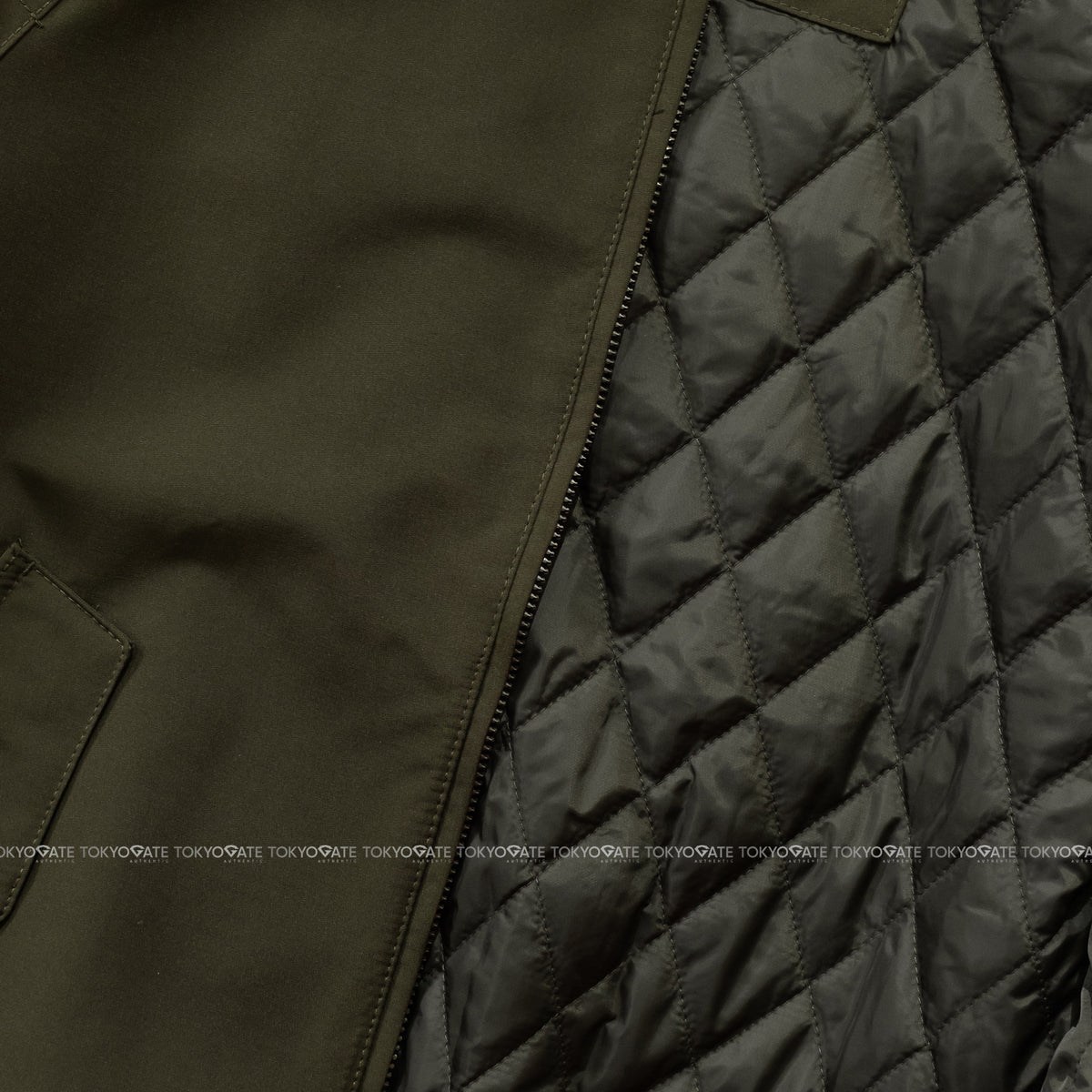 Áo khoác Tommy Hilfiger 155AP166 Highland Cloth Modern Bomber Jacket Olive