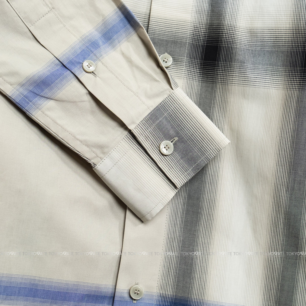 Áo sơ mi Burberry Claverdon 8121573 Lichen Slim Fit