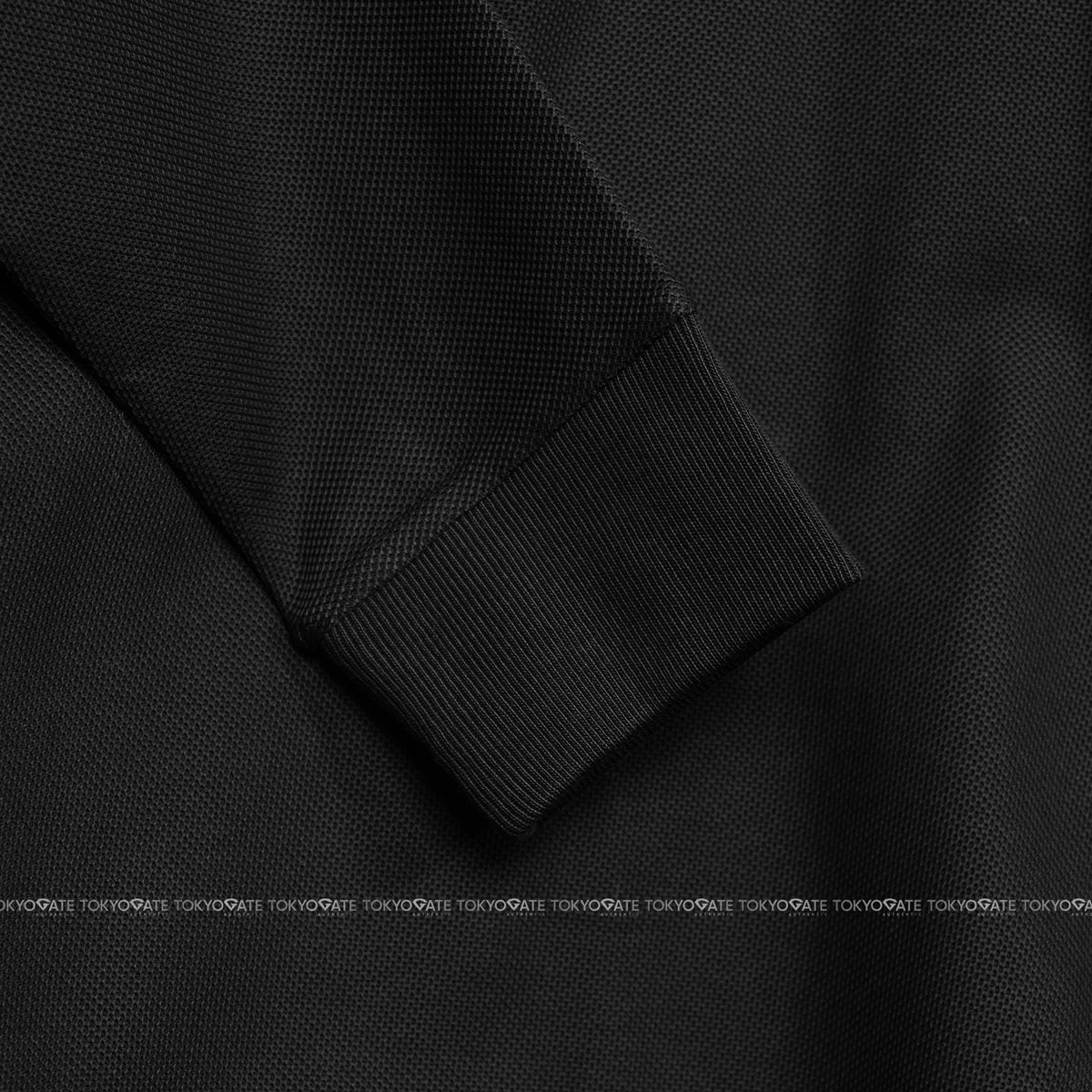 Áo polo Burberry 8112449 Medford LS ZP Black Slim Fit