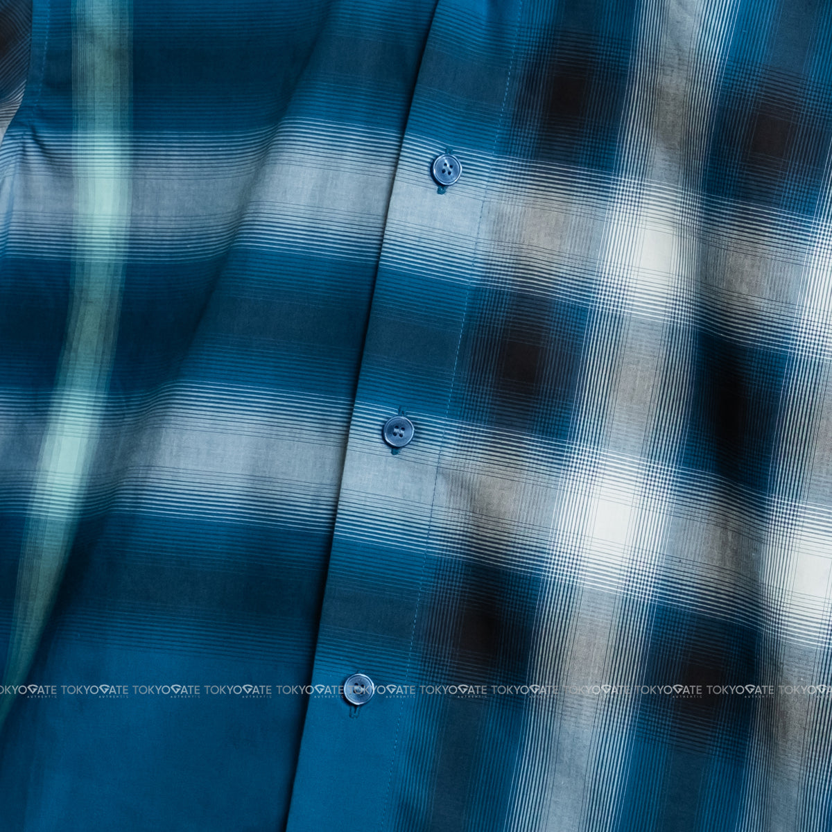 Áo sơ mi Burberry Claverdon 8121572 Pacific Blue Slim Fit