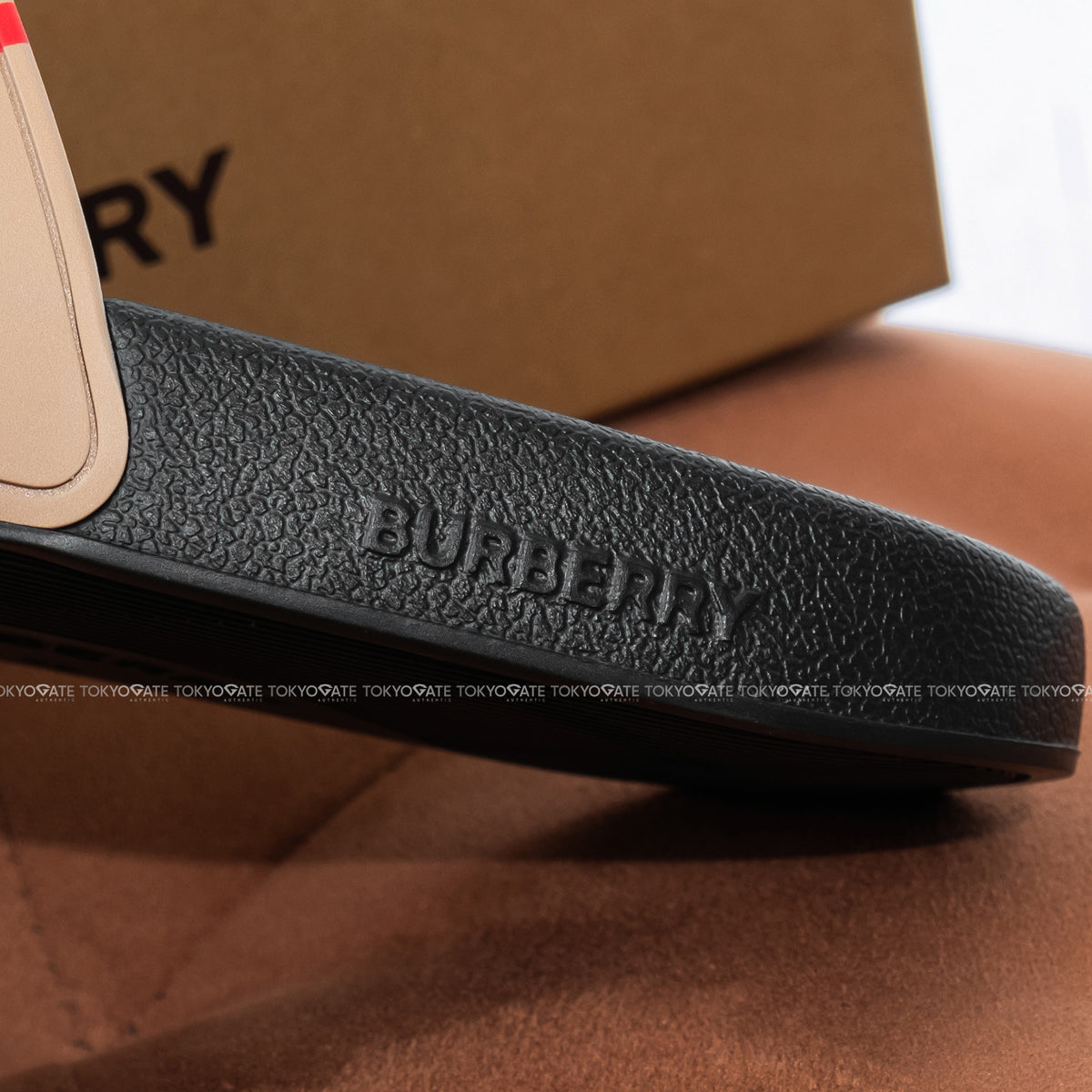 Dép Burberry 8129410 Furley Archive Beige