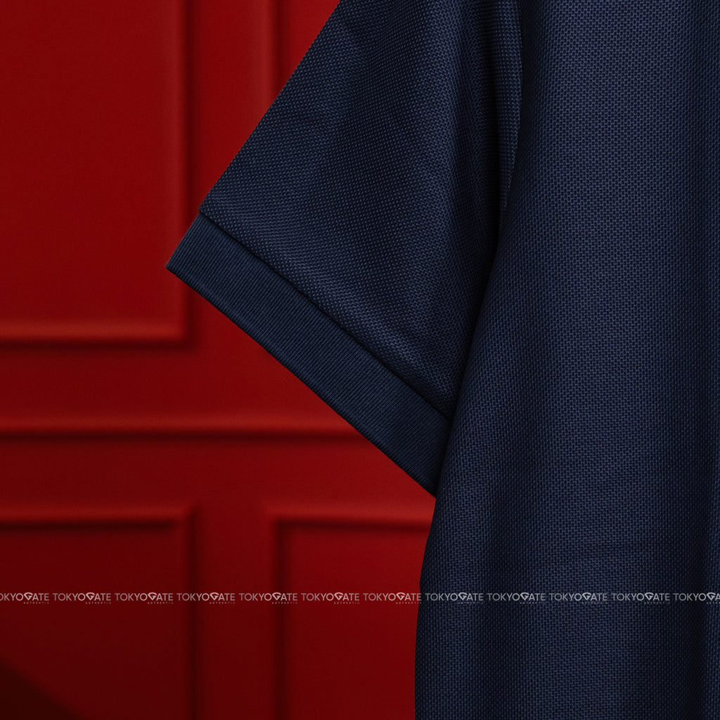 Áo polo Burberry 8084437 Hartford BBY Navy Slim Fit