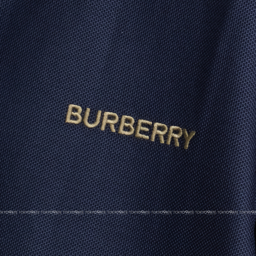 Áo polo Burberry 8084437 Hartford BBY Navy Slim Fit