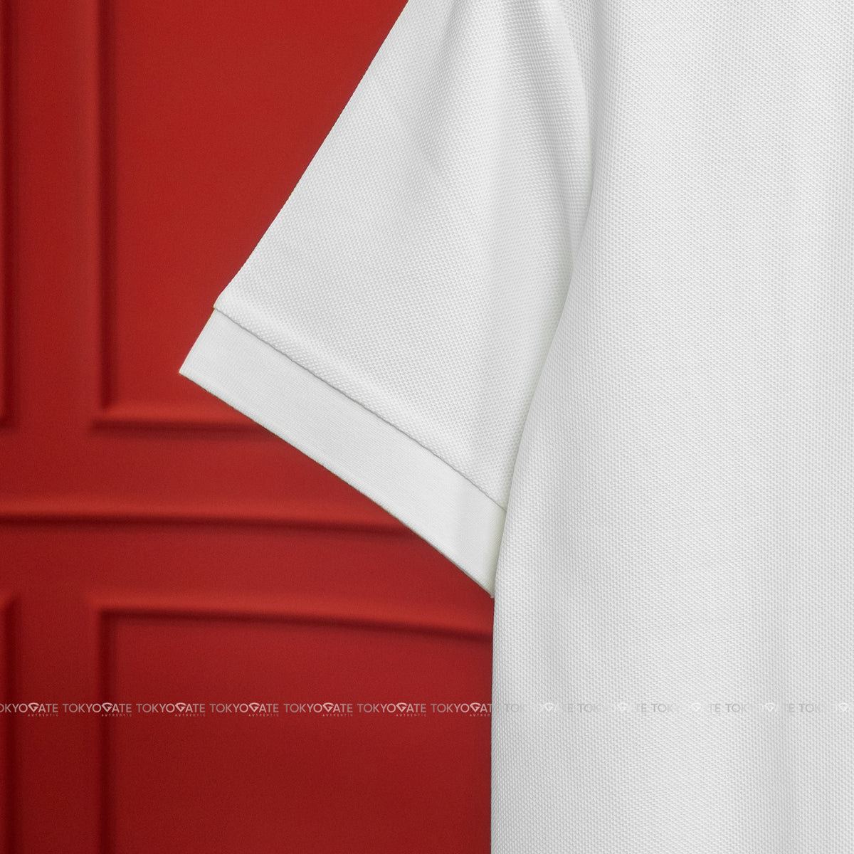 Áo polo Burberry 8084440 Hartford BBY White Slim Fit