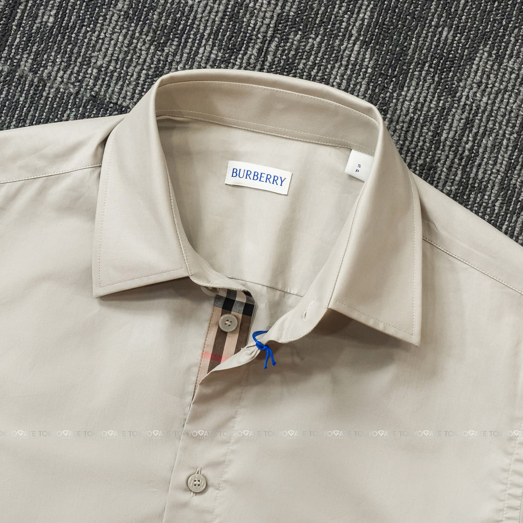 Áo sơ mi Burberry 8121565 SS Shefford Field Slim Fit