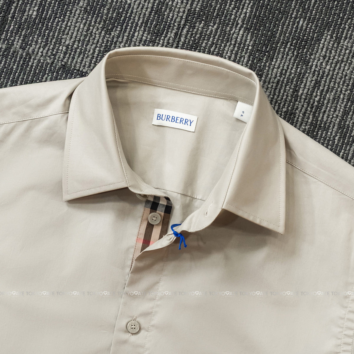 Áo sơ mi Burberry 8121565 SS Shefford Field Slim Fit