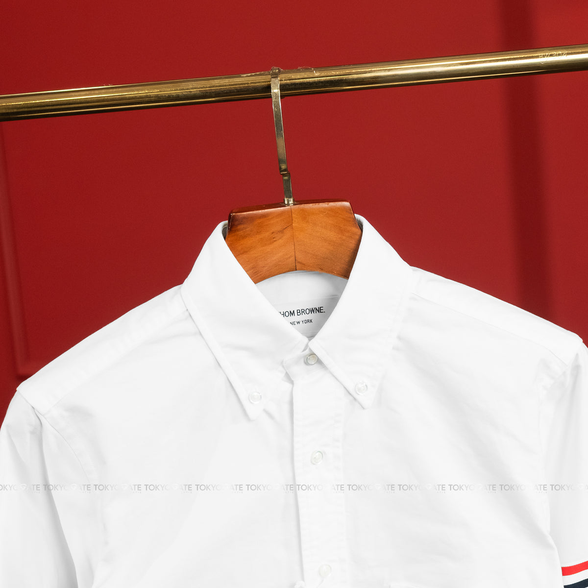 Áo sơ mi Thom Browne MWL150E 06177 White Slim Fit