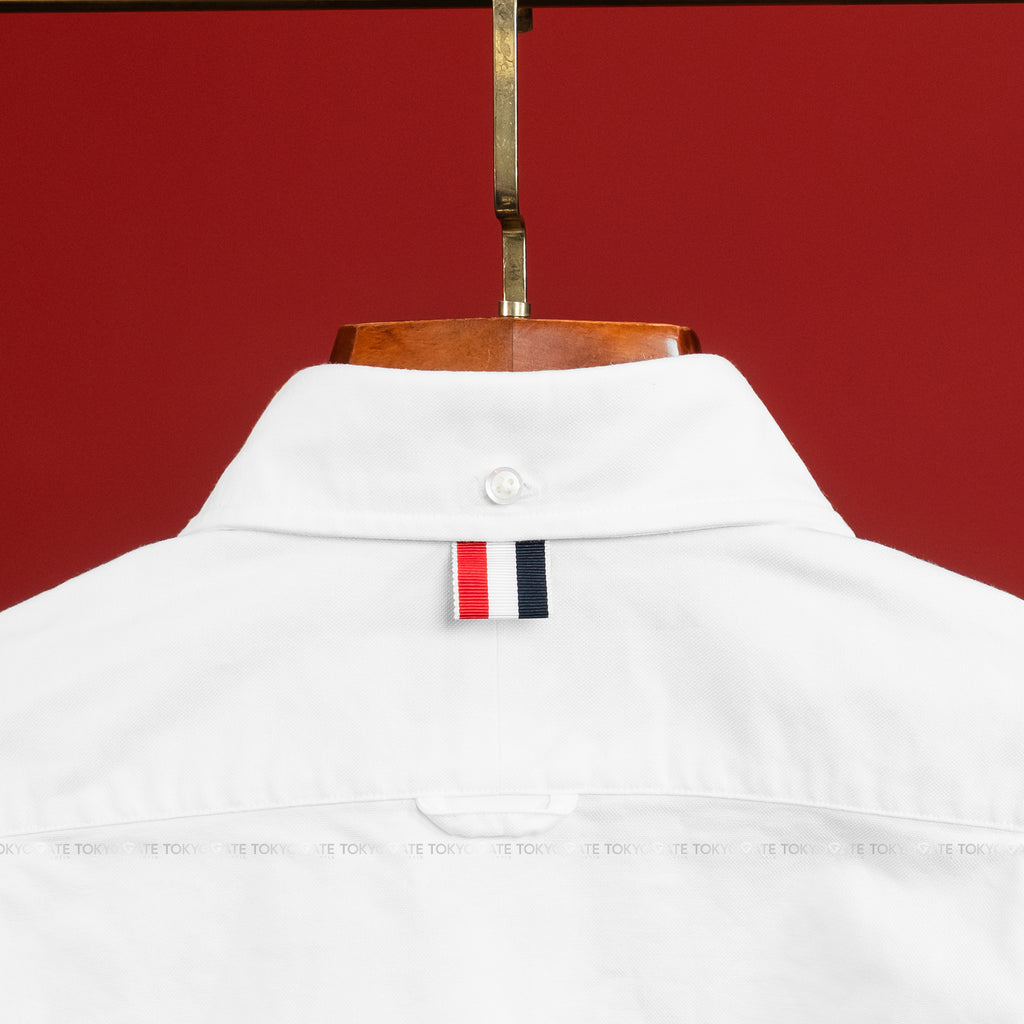 Áo sơ mi Thom Browne MWL150E 06177 White Slim Fit