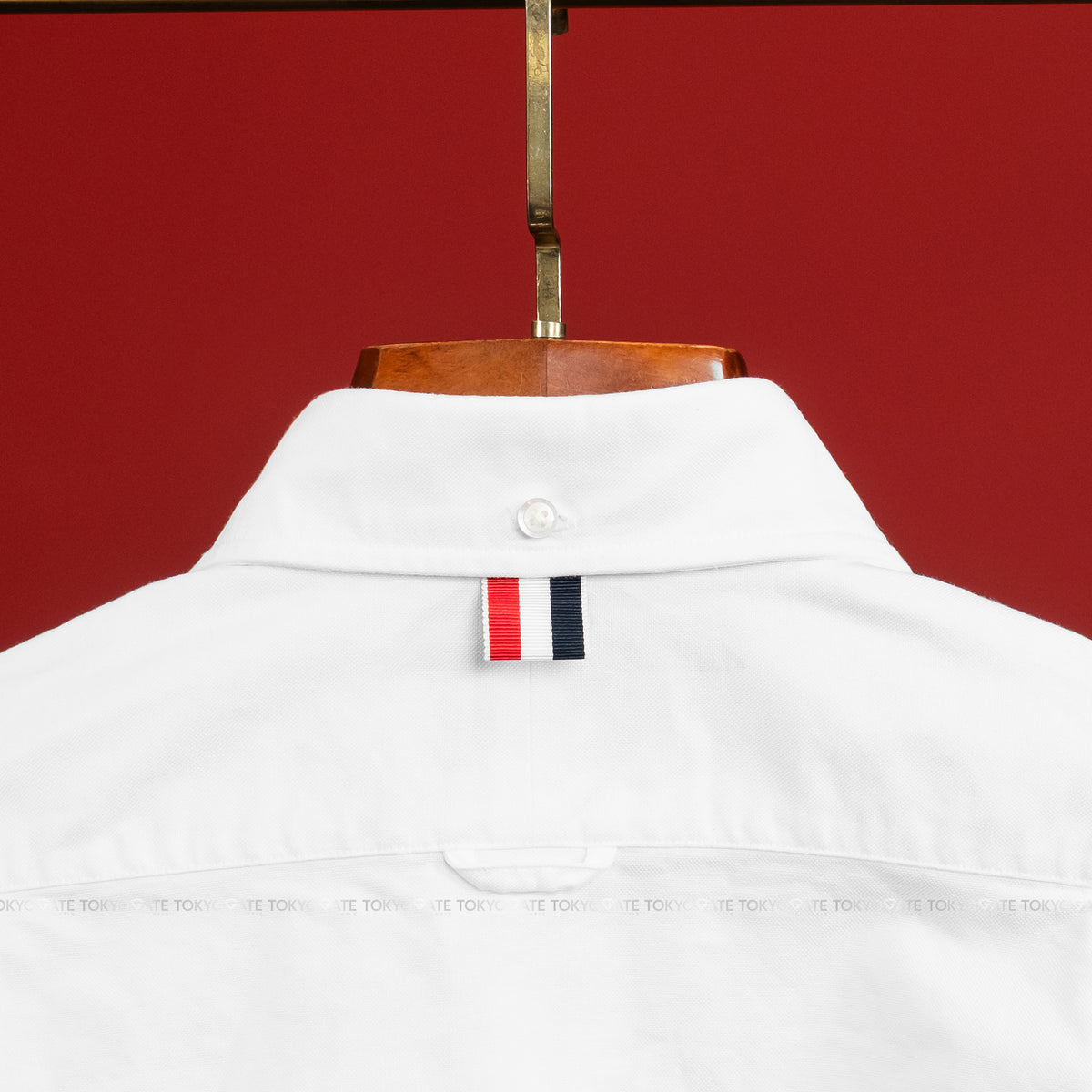 Áo sơ mi Thom Browne MWL150E 06177 White Slim Fit