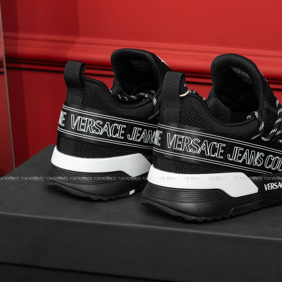 Giày Versace Jeans Couture 78YA3SA3 Fondo Dynamic Nero
