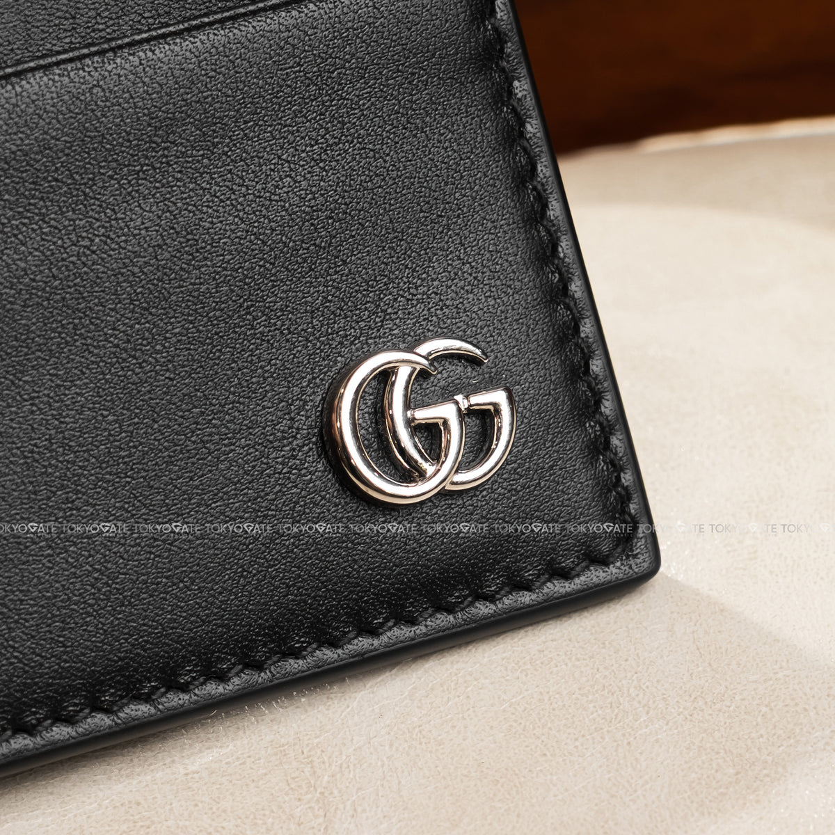 Ví đựng card Gucci 835049 AAE07 1000 GG Marmont Card Case Black