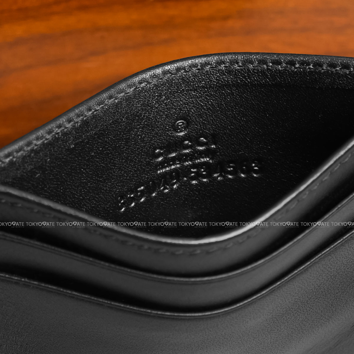 Ví đựng card Gucci 835049 AAE07 1000 GG Marmont Card Case Black