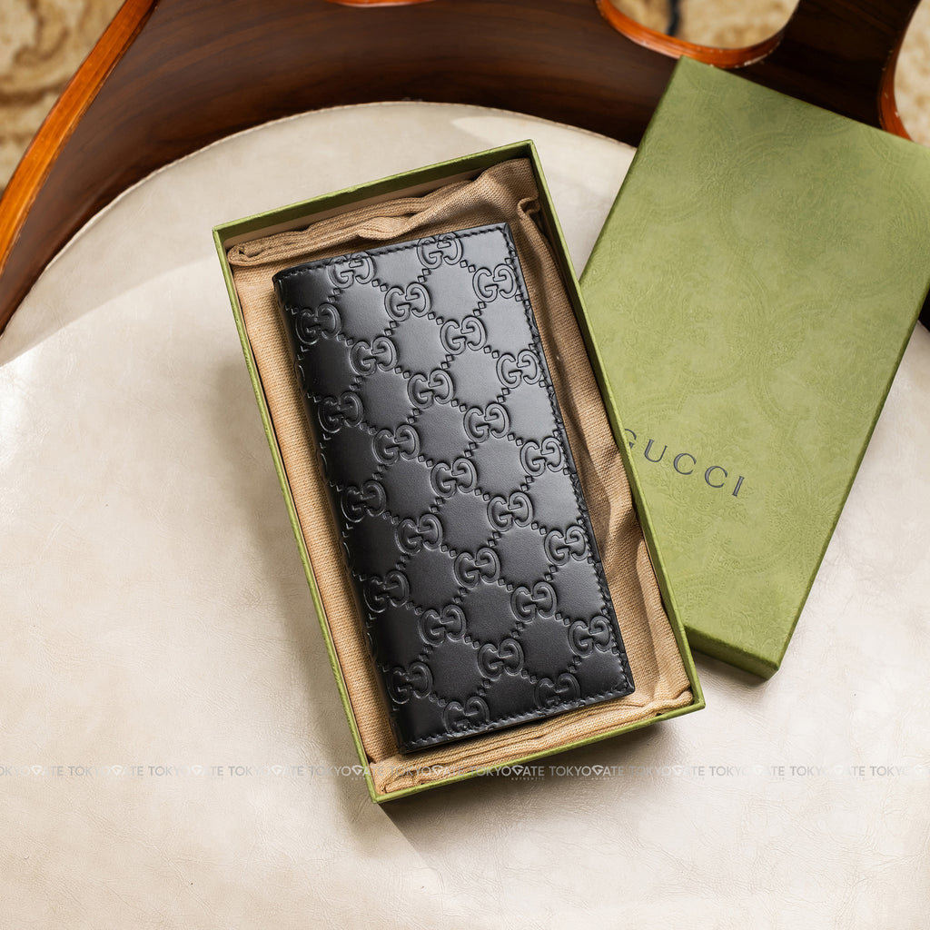 Ví nam Gucci 779828 CWC1N 1000 Signature Guccissima Leather